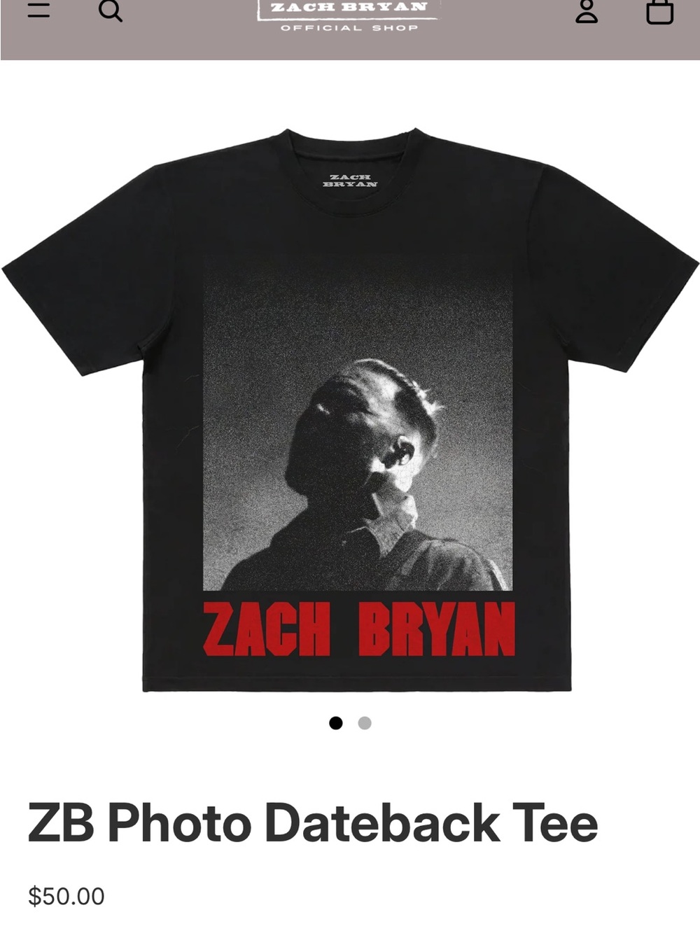 Zach Bryan T shirt